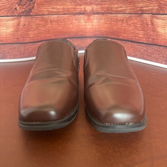 Perry Ellis Samuel GP Brown Slip On Loafer Dress Shoes - Picture 3 of 13